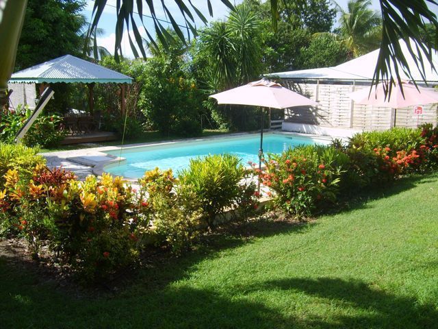 Lodging at Guadeloupe’s Allamanda Surf Camp: Lovely bungalows in Le Moule